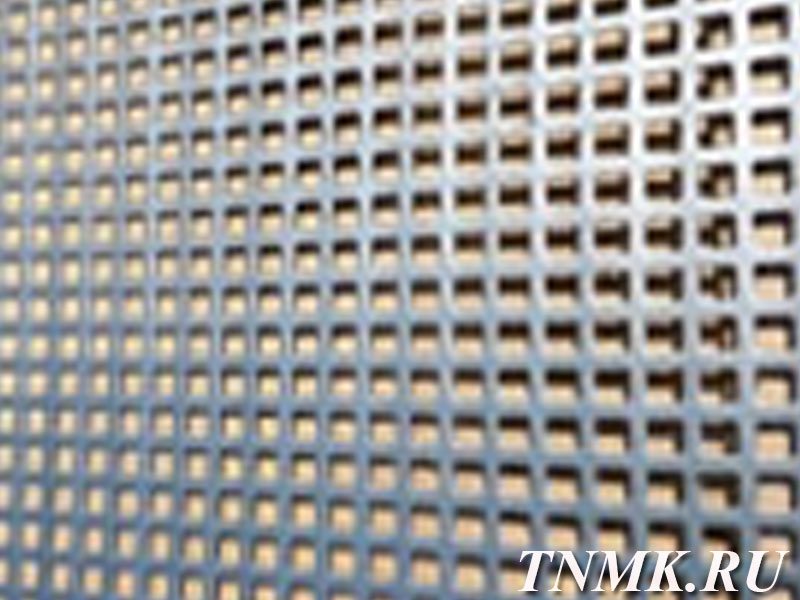 Лист перфорированный алюминиевый 1х1000х2000 мм Qg 10,0-12,0