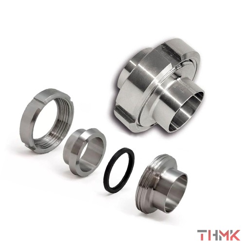 Муфта «молочная» в сборе нержавеющая DN 150 154 мм AISI 304